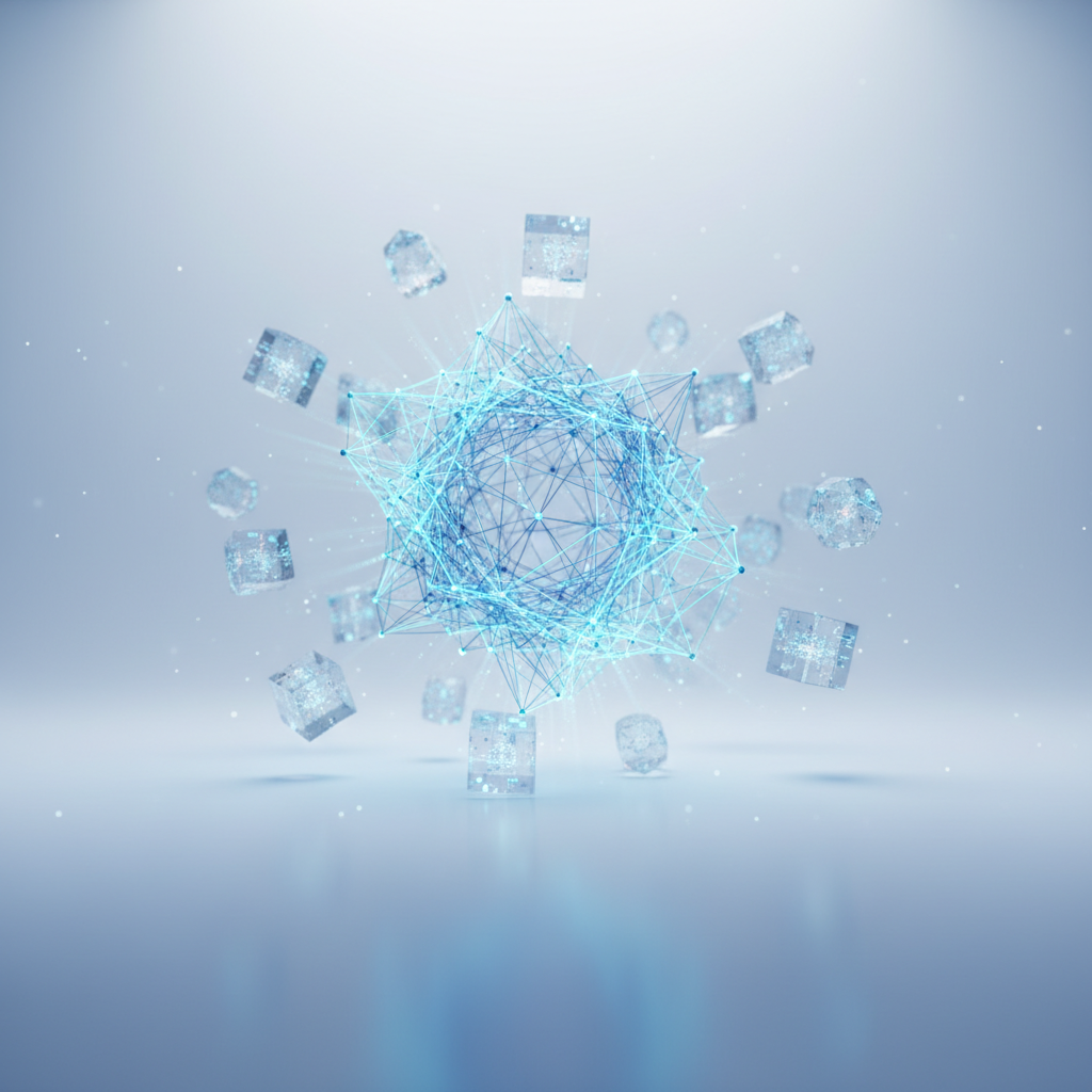 KI-Netzwerk Visualisierung für moderne Datenanalyse und intelligente Automatisierung