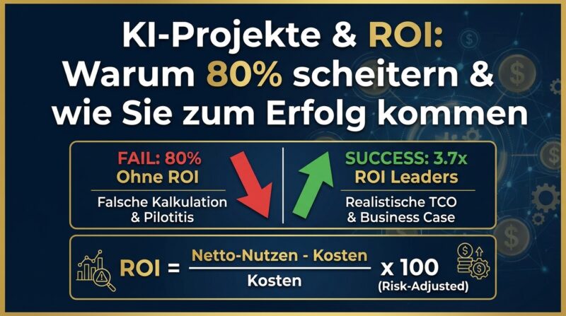 Wie berechnet man den ROI von KI-Projekten?