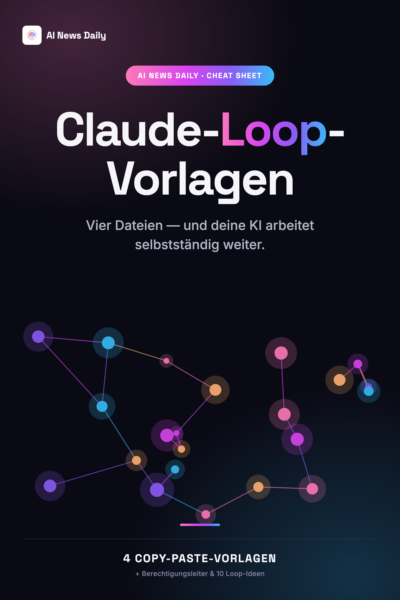 Claude Code Loops Cheat Sheet - PDF Guide Cover